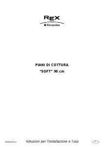 Manuale Electrolux-Rex PX95XXV Piano cottura
