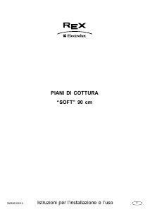 Manuale Electrolux-Rex PN95V Piano cottura