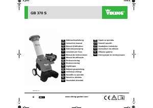 Manual de uso Viking GB 370 S Biotriturador