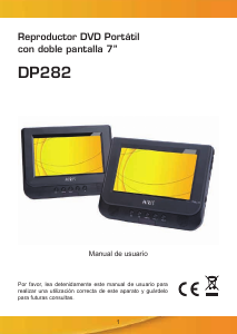 Manual de uso Airis DP282 Reproductor DVD