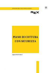 Manuale Rex PS64OV Piano cottura