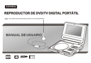 Manual de uso Airis LW277 Reproductor DVD