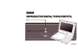 Manual de uso Airis LW278 Reproductor DVD