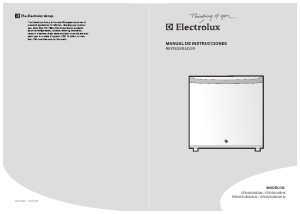 Manual de uso Electrolux ERD055UBGX Refrigerador
