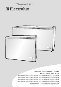 Manual de uso Electrolux EC225NBHW Congelador