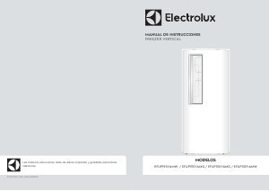 Manual de uso Electrolux EFUP315YAMW Congelador