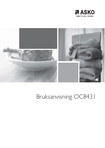 Bruksanvisning Asko OC8431 Ugn