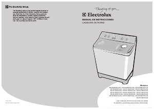 Manual de uso Electrolux EWTE15M5FSJW Lavadora