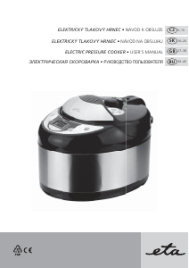 Manual Eta 0103 Pressure Cooker