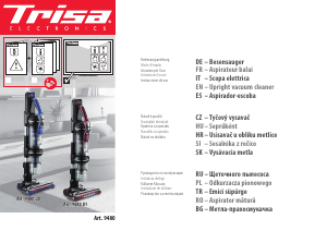 Manual de uso Trisa Quick Clean Professional T8020 Aspirador