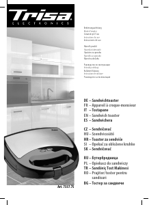 Manuale Trisa Snacky Tostapane