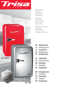 Bedienungsanleitung Trisa Frescolino 1 Kühlschrank