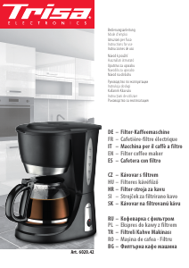 Manual de uso Trisa Passion 12 Máquina de café