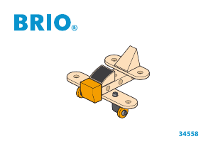 Mode d’emploi BRIO set 34558 Vehicles Mini avion