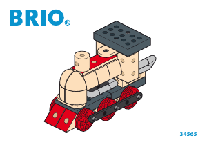 Manual BRIO set 34565 Vehicles Steam Train