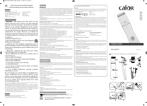 Mode d’emploi Calor TZ5025C0 Tondeuse bikini