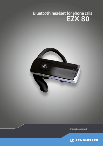 Manual Sennheiser EZX 80 Headset