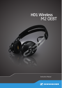 Handleiding Sennheiser HD1 Wireless Koptelefoon
