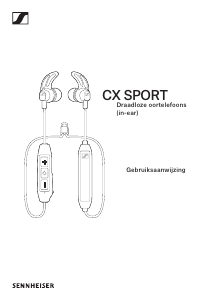 Handleiding Sennheiser CX Sport Koptelefoon