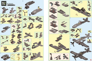 Manual Blocki set KB82005 MyArmy German fighter plane