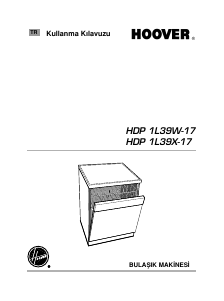 Kullanım kılavuzu Hoover HDP 1L57X-17 Bulaşık makinesi