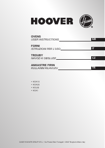 Manuale Hoover HOA1WX Forno