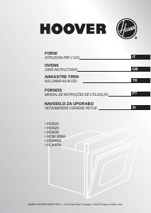 Manual Hoover HO 446A/6 BXP Oven