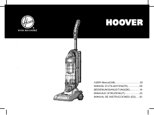 Mode d’emploi Hoover VR31VR10 011 Aspirateur