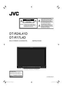 Manual JVC DT-R24L41D LCD Monitor