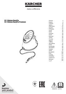 Bedienungsanleitung Kärcher SC 2 Deluxe EasyFix Dampfreiniger