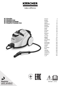 Manual Kärcher SC 5 EasyFix Iron Steam Cleaner