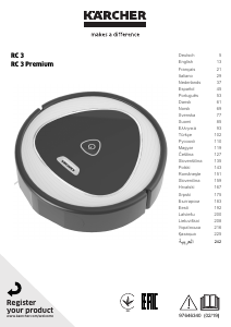 Bedienungsanleitung Kärcher RC 3 Staubsauger