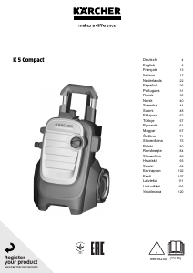 Priročnik Kärcher K 5 Compact Tlačni pralni stroj