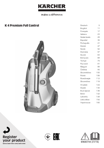 Manuale Kärcher K 4 Premium Full Control Idropulitrice