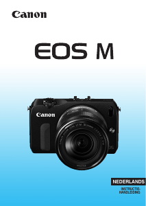 Handleiding Canon EOS M Digitale camera