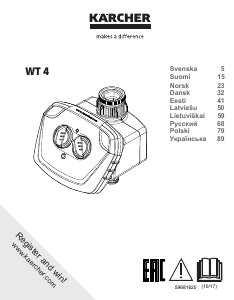 Instrukcja Kärcher WT 4 Sterownik nawadniania