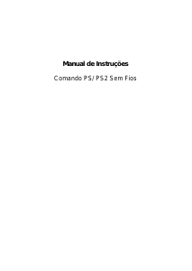 Manual Futime FT2363 (PlayStation 2) Controlador do jogo
