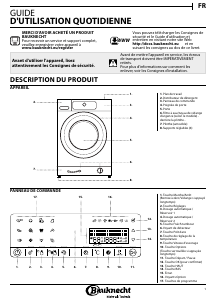 Mode d’emploi Bauknecht WA Eco 1281 Lave-linge