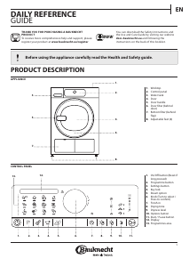 Manual Bauknecht TK Prime 75A3 BW Dryer