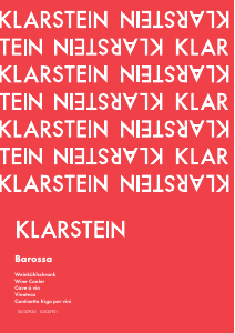 Handleiding Klarstein 10032921 Barossa Wijnklimaatkast