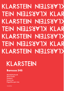 Manual de uso Klarstein 10032925 Barossa 54S Vinoteca