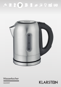 Manual Klarstein 10029297 Kettle