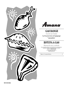 Manual de uso Amana AGG222VDW Cocina