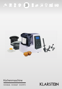 Mode d’emploi Klarstein 10028687 Robot de cuisine