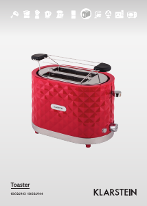 Bedienungsanleitung Klarstein 10026944 Toaster