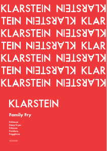 Manual de uso Klarstein 10033342 Family Fry Freidora