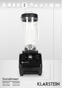 Handleiding Klarstein 10026460 Blender