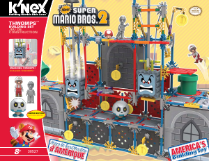 Brugsanvisning K'nex set 38527 Super Mario Thwomps