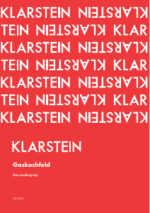 Manual Klarstein 10033131 Hob