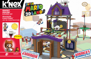 Manuale K'nex set 38529 Super Mario Casa dei fantasmi